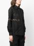 Roberto Cavalli Blouse met borduurwerk Zwart - Thumbnail 3