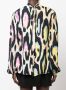 Roberto Cavalli Blouse met luipaardprint Beige - Thumbnail 4