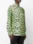 Roberto Cavalli Blouse met luipaardprint Groen - Thumbnail 3