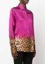 Roberto Cavalli Blouse met luipaardprint Roze - Thumbnail 3