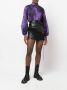 Roberto Cavalli Blouse met slangenprint Paars - Thumbnail 2