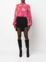 Roberto Cavalli Blouse met tie-dye print Roze - Thumbnail 2