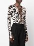 Roberto Cavalli Body met luipaardprint Zwart - Thumbnail 3