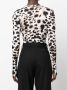 Roberto Cavalli Body met luipaardprint Zwart - Thumbnail 4