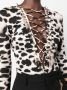 Roberto Cavalli Body met luipaardprint Zwart - Thumbnail 5