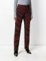 Roberto Cavalli Broek met zebraprint Rood - Thumbnail 2