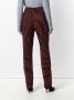 Roberto Cavalli Broek met zebraprint Rood - Thumbnail 3