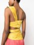 Roberto Cavalli Avondjurk met colourblocking Geel - Thumbnail 5