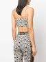 Roberto Cavalli Cropped top Zwart - Thumbnail 4