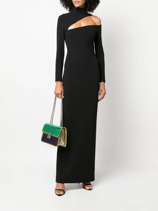 Roberto Cavalli Crossbodytas met colourblocking Paars