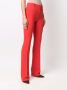 Roberto Cavalli Flared broek Rood - Thumbnail 3