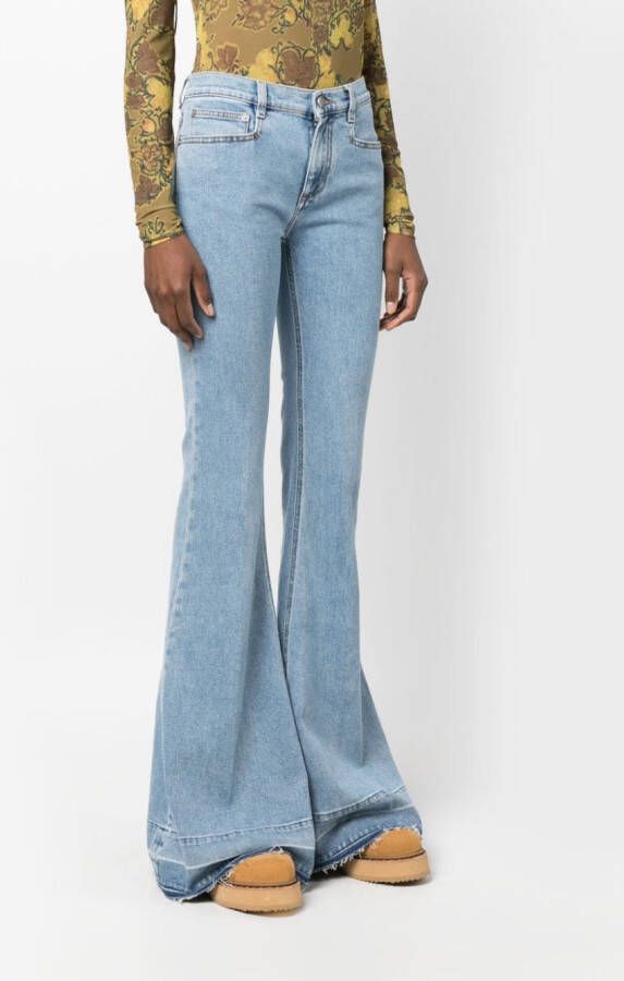 Roberto Cavalli Flared jeans Blauw