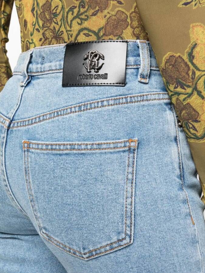 Roberto Cavalli Flared jeans Blauw