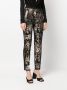 Roberto Cavalli Broek met geborduurde bloemen Bruin - Thumbnail 3