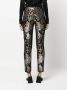 Roberto Cavalli Broek met geborduurde bloemen Bruin - Thumbnail 4