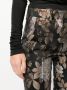 Roberto Cavalli Broek met geborduurde bloemen Bruin - Thumbnail 5