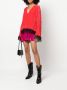 Roberto Cavalli Fluwelen jurk Rood - Thumbnail 2