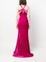 Roberto Cavalli Fluwelen jurk Roze - Thumbnail 4