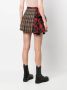 Roberto Cavalli Geruite plooirok Rood - Thumbnail 4