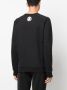 Roberto Cavalli Sweater met grafische print Zwart - Thumbnail 4