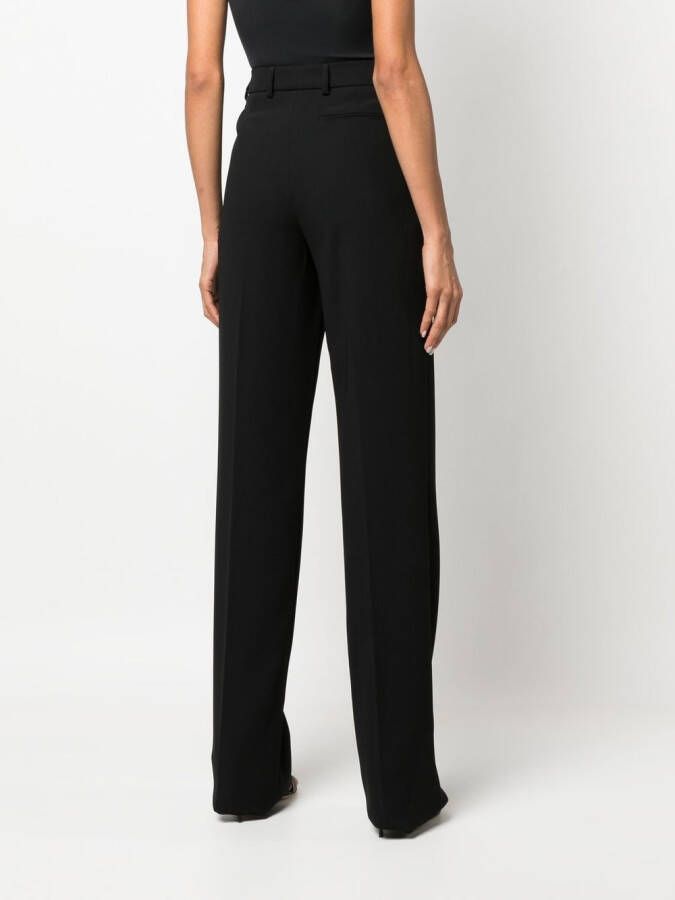Roberto Cavalli High waist pantalon Zwart