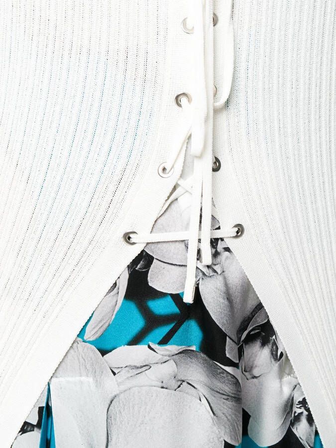 Roberto Cavalli Hybride vest jurk Blauw