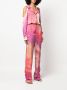 Roberto Cavalli Jjumpsuit met trekkoord Roze - Thumbnail 3