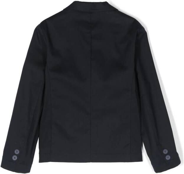 Roberto Cavalli Junior Blazer met enkele rij knopen Blauw
