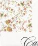 Roberto Cavalli Junior Deken met bloe print Wit - Thumbnail 2
