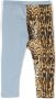 Roberto Cavalli Junior Legging met contrasterend vlak Blauw - Thumbnail 2
