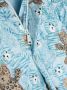 Roberto Cavalli Junior Gewatteerd jack Blauw - Thumbnail 3
