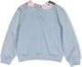 Roberto Cavalli Junior Sweater met Peter Pan kraag Blauw - Thumbnail 2