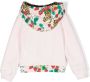 Roberto Cavalli Junior Hoodie met aardbeiprint Roze - Thumbnail 2