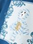 Roberto Cavalli Junior Hoodie met beerprint Blauw - Thumbnail 3