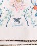 Roberto Cavalli Junior Hoodie met bloe print Roze - Thumbnail 3