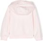 Roberto Cavalli Junior Hoodie met geborduurde beer Roze - Thumbnail 2