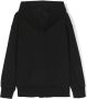 Roberto Cavalli Junior Hoodie met logoplakkaat Zwart - Thumbnail 2