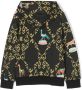 Roberto Cavalli Junior Hoodie met rits Zwart - Thumbnail 2