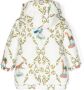 Roberto Cavalli Junior Jas met abstracte print Wit - Thumbnail 2