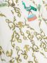 Roberto Cavalli Junior Jas met abstracte print Wit - Thumbnail 3