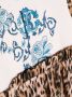 Roberto Cavalli Junior Jurk met dierenprint Beige - Thumbnail 3