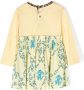 Roberto Cavalli Junior Jurk met lange mouwen Geel - Thumbnail 2