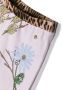 Roberto Cavalli Junior Legging met bloe print Paars - Thumbnail 2