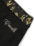 Roberto Cavalli Junior Legging met geborduurd logo Zwart - Thumbnail 3