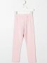 Roberto Cavalli Junior Legging met logoprint Roze - Thumbnail 2
