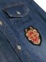 Roberto Cavalli Junior Spijkershirt met logopatch Blauw - Thumbnail 3