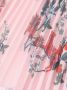 Roberto Cavalli Junior Plooirok met bloe print Roze - Thumbnail 3