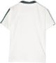 Roberto Cavalli Junior Poloshirt met monogramprint Wit - Thumbnail 2