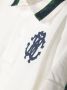 Roberto Cavalli Junior Poloshirt met monogramprint Wit - Thumbnail 3