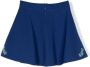 Roberto Cavalli Junior Rok met geborduurde bloe Blauw - Thumbnail 2